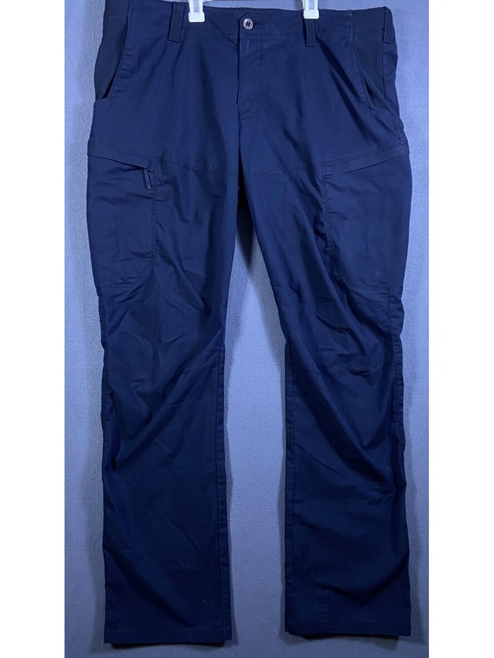 5.11 Tactical Regular Fit Apex Flex Ripstop Cargo Pants Blue Men's 44x36 # 74434